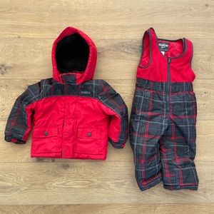 Kids Osh Kosh snow suit jacket and pants